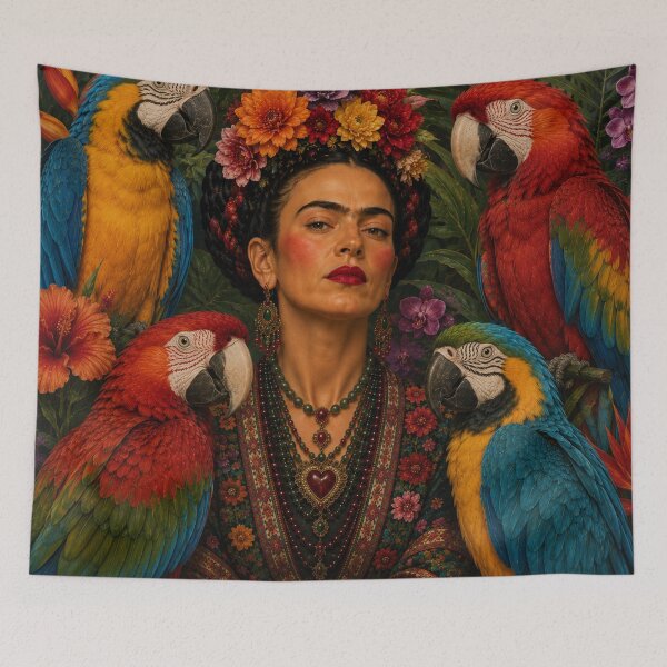 Item preview, Frida Kahlo Guacamayos designed and sold by Muycote.
