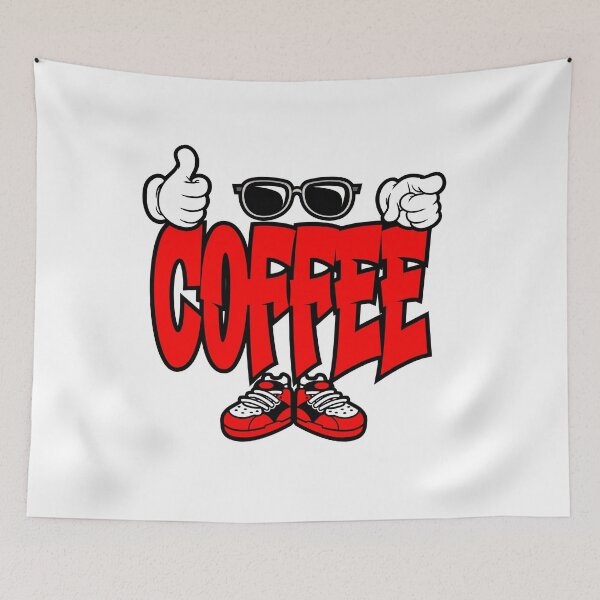 Item preview, Coffee - DRINK Graffiti Character Bold popart designed and sold by NFTWords.