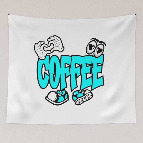 Item preview, Coffee - DRINK Comic Character Bold urban designed and sold by NFTWords.