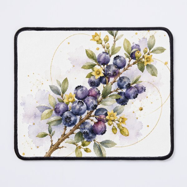 Item preview, Calafate in Watercolor | Argentine Botany | Patagonian Botanical Illustration designed and sold by Esencia Argentina.