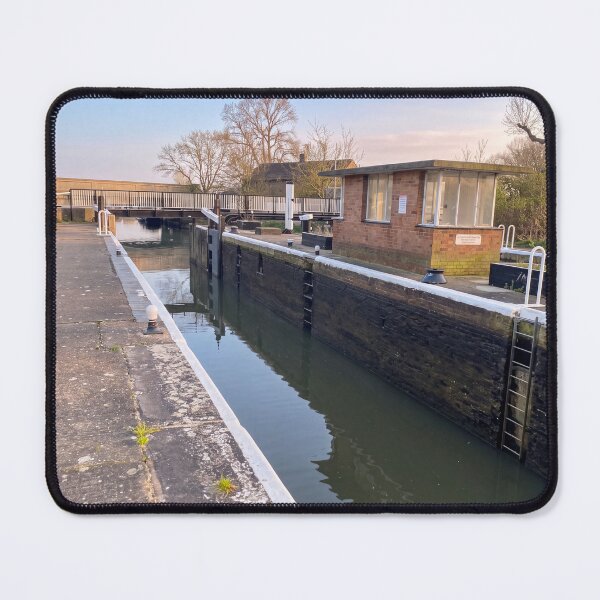 Item preview, Ponders End Lock, River Lee Navigation, Enfield, London designed and sold by ArtworkNorth.