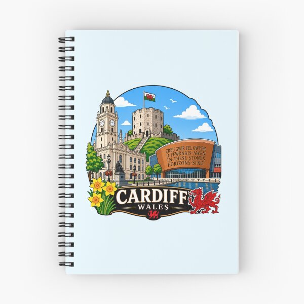 Item preview, Cardiff, Wales designed and sold by Myra365Art.