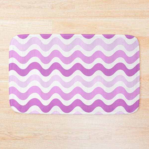Item preview, 3D Abstract wave pattern- Light Purple shade designed and sold by Pattern Petals.