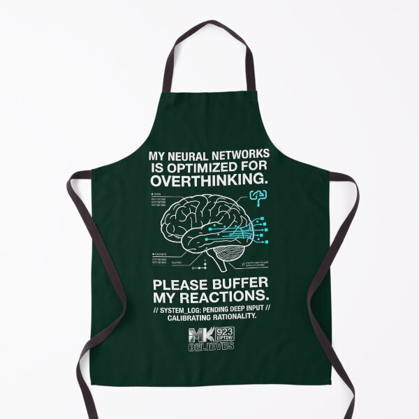Item preview, My Neural Networks Are Optimized for Overthinking T-Shirt | AI Engineer Shirt | Machine Learning Humor | Data Scientist Graphic Tee | Programmer Gift designed and sold by EIPTOW.