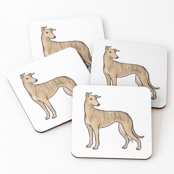 Item preview, Dog - Galgo Español - Fawn Brindle designed and sold by Jennifer Stolzer.
