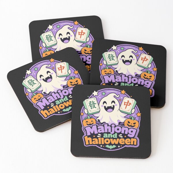 Item preview, Mahjong Social Club Retro Tile Game Design designed and sold by JansenGS.