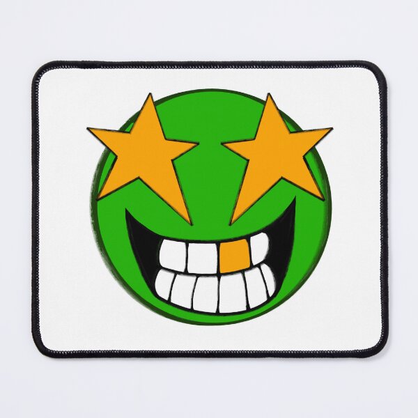 Item preview, Smiley face y2k graffiti stars green designed and sold by VANO!.