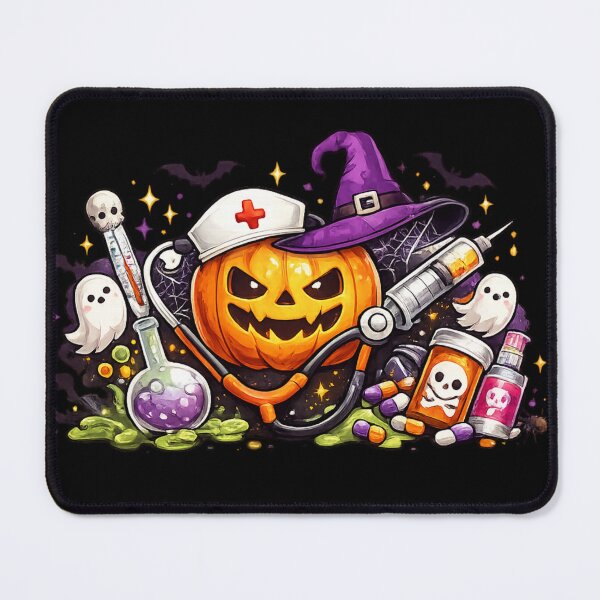 Item preview, Nurse Practitioner Halloween Gift Pumpkin Art designed and sold by Corvoria.