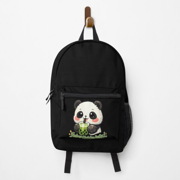 Item preview, Powered by Matcha and Magic - Cute Kawaii Matcha Boba Tea Sticker designed and sold by Salwastore.