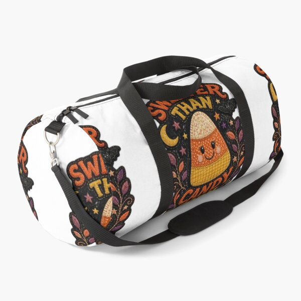 Item preview, Sweeter Than Candy Corn Patchwork Halloween Badge Patch Design designed and sold by Panom Suavichien.