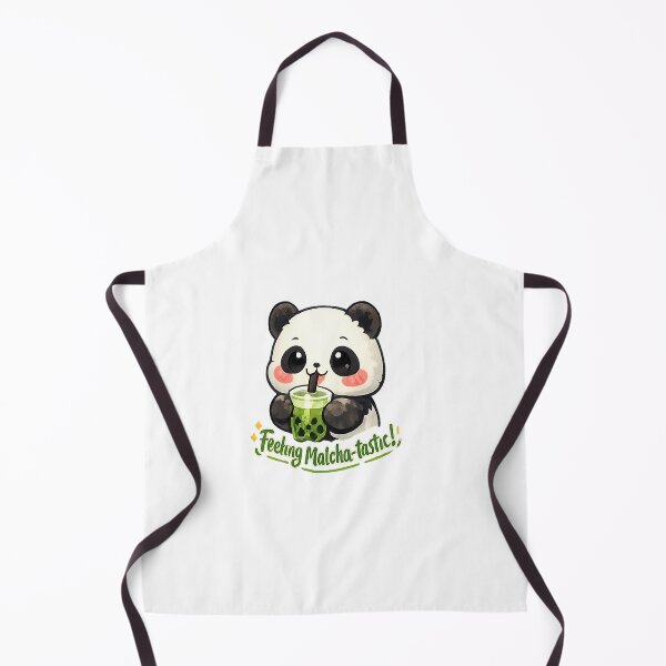 Item preview, Powered by Matcha and Magic - Cute Kawaii Matcha Boba Tea Sticker designed and sold by Salwastore.