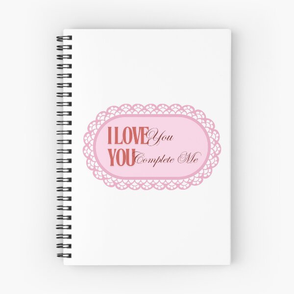 Item preview, I love you you complete me designed and sold by BingBangDesigns.