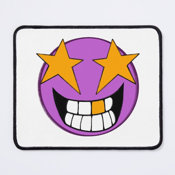 Item preview, Smiley face y2k graffiti stars purple designed and sold by VANO!.