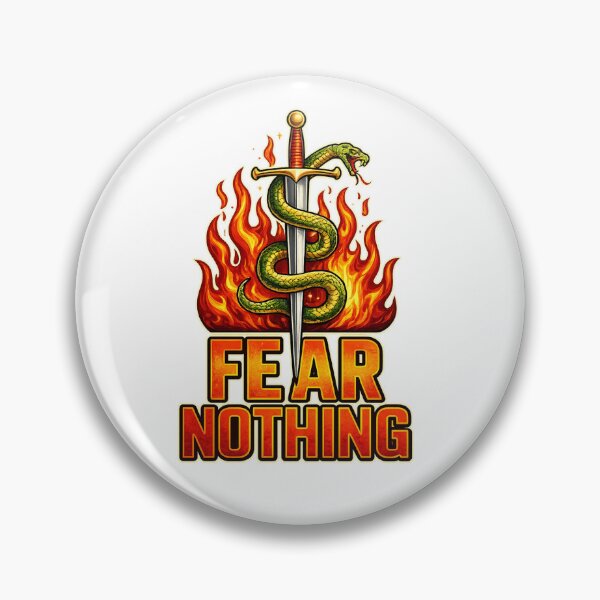 Item preview, Fear Nothing Motivational Design designed and sold by Nextgenofficial.