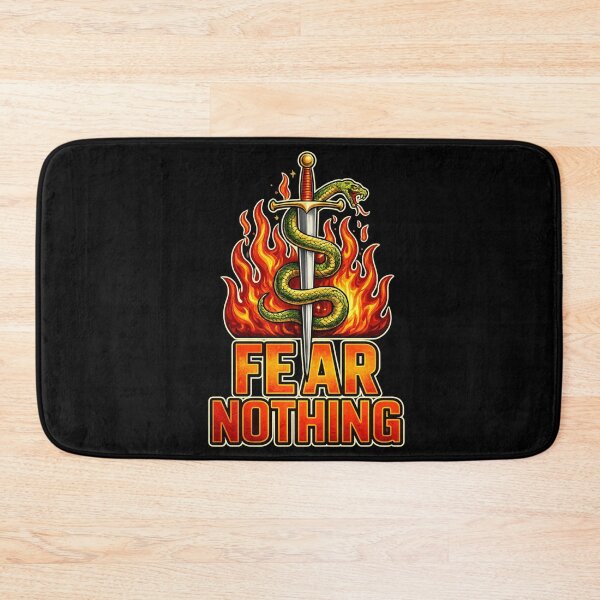 Item preview, Fear Nothing Motivational Design designed and sold by Nextgenofficial.