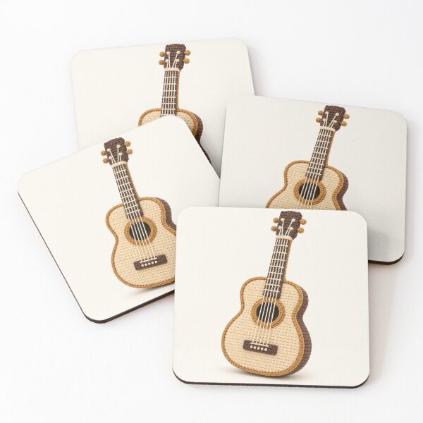 Item preview, Cute Crochet Guitar Yarn Art designed and sold by Rob Hopper | RoboRob001.