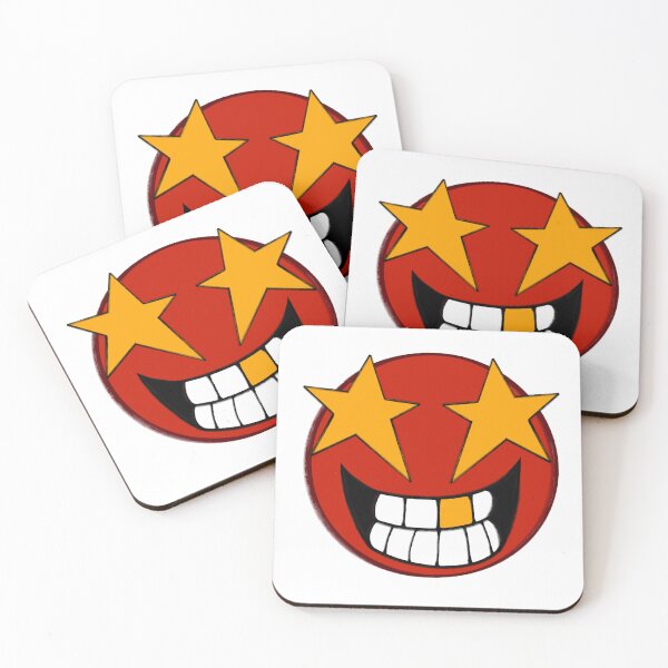 Item preview, Smiley face y2k graffiti stars red designed and sold by VANO!.