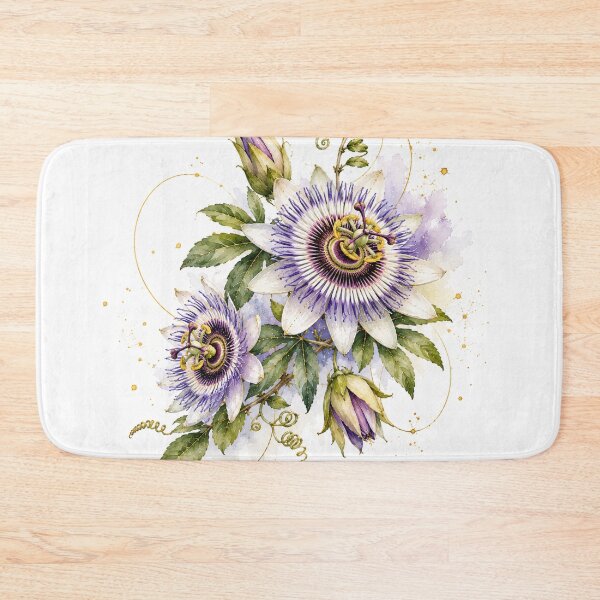 Item preview, Passionflower in Watercolor | Argentine Botany | Elegant Botanical Illustration designed and sold by Esencia Argentina.