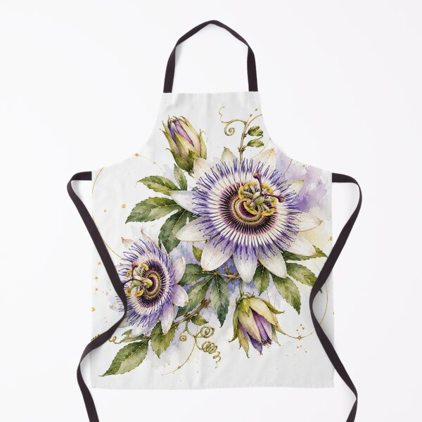 Item preview, Passionflower in Watercolor | Argentine Botany | Elegant Botanical Illustration designed and sold by Esencia Argentina.