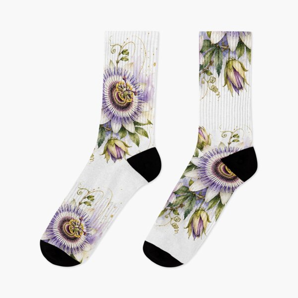Item preview, Passionflower in Watercolor | Argentine Botany | Elegant Botanical Illustration designed and sold by Esencia Argentina.