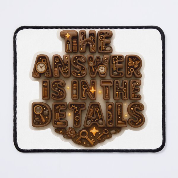 Item preview, The Answer Is in the Details designed and sold by FatmaAhmed90.