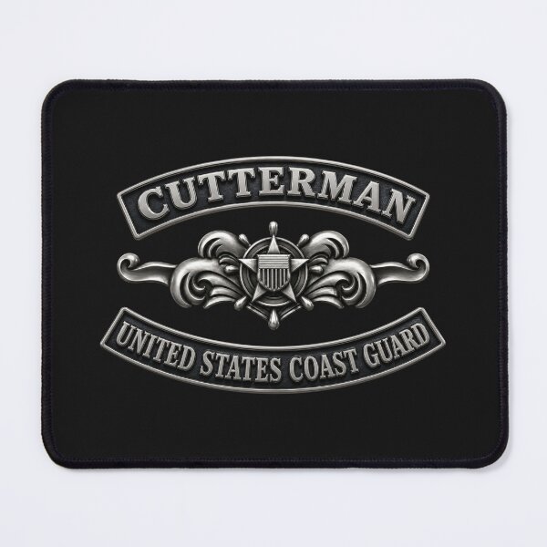 Item preview, USCG - Cutterman - Enlisted w txt - 3D - Enhanced designed and sold by Military Insignia Products.