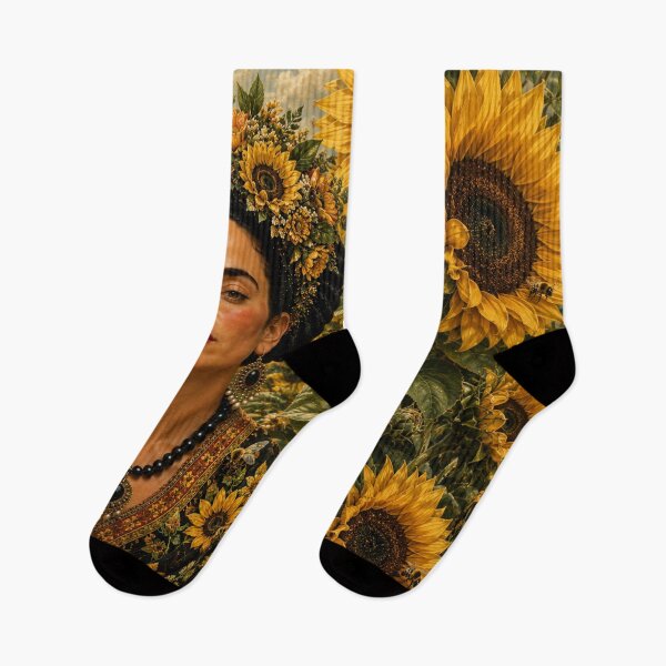 Item preview, Sunflowers Frida Kahlo designed and sold by Muycote.