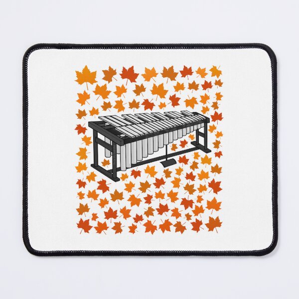 Item preview, Fall Vibraphone With Leaves, Vibraphonist Percussionist Musician Autumn designed and sold by doodlerob.