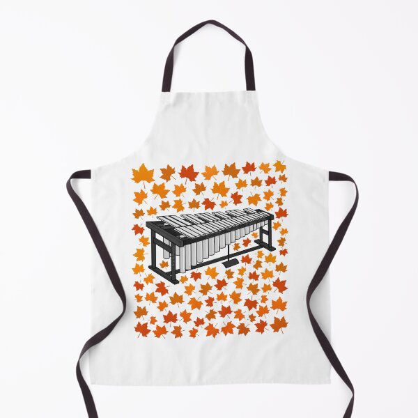 Item preview, Fall Vibraphone With Leaves, Vibraphonist Percussionist Musician Autumn designed and sold by doodlerob.