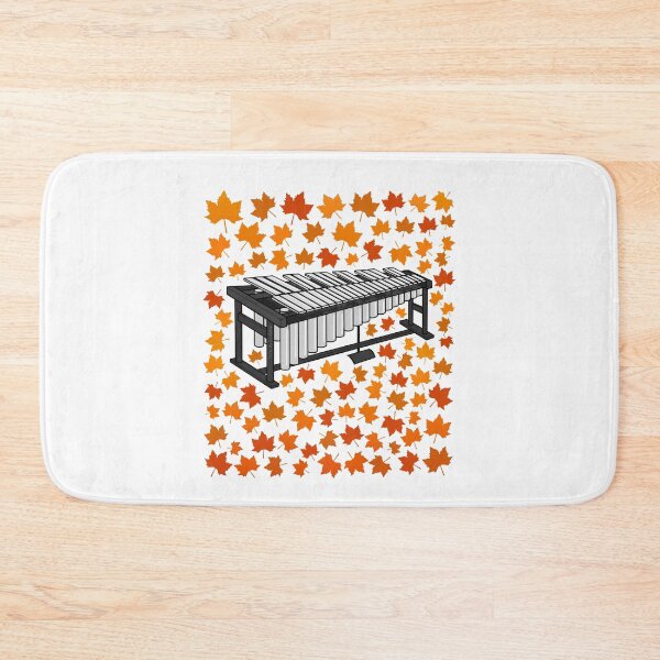 Item preview, Fall Vibraphone With Leaves, Vibraphonist Percussionist Musician Autumn designed and sold by doodlerob.