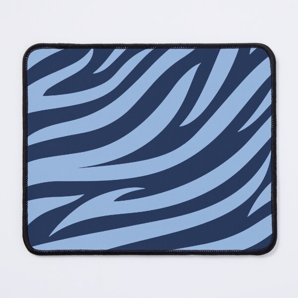 Item preview, Modern Graphic Zebra Print Pattern - Dark Blue designed and sold by Frohyou.