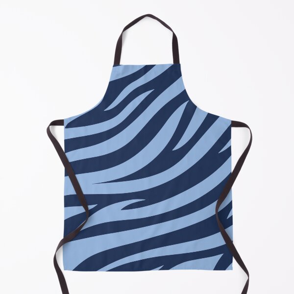 Item preview, Modern Graphic Zebra Print Pattern - Dark Blue designed and sold by Frohyou.