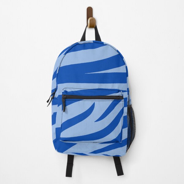 Item preview, Modern Graphic Zebra Print Pattern - Light Blue designed and sold by Frohyou.