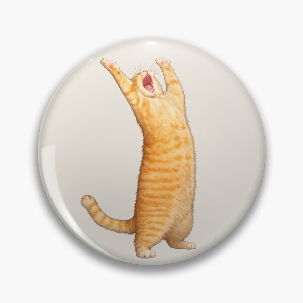 Item preview, silly tabby cat opera meme designed and sold by MoodleDoon.