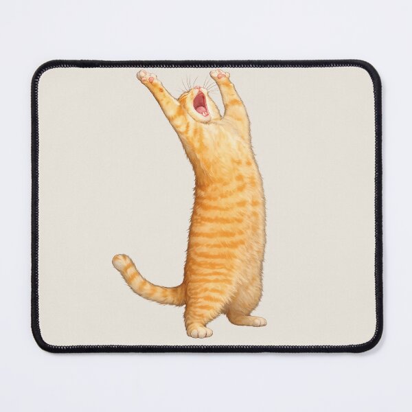 Item preview, silly tabby cat opera meme designed and sold by MoodleDoon.