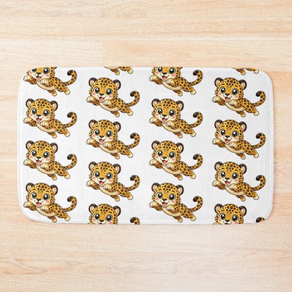 Item preview, Jaguar Kawaii Cute Cartoon  designed and sold by BackgroundND.