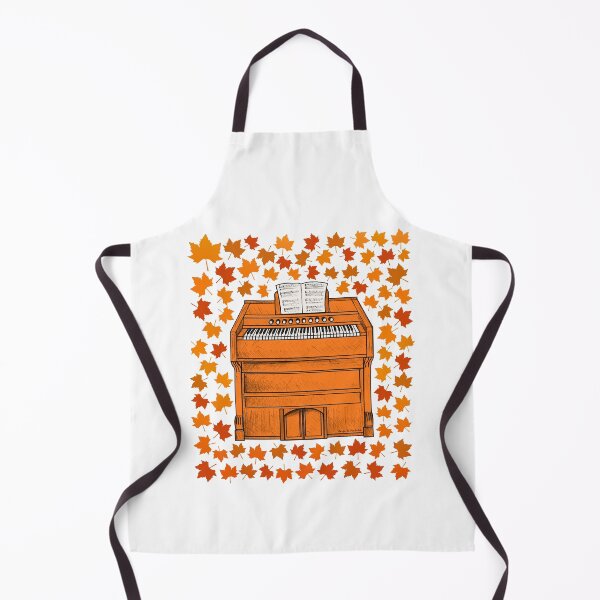 Item preview, Fall Harmonium With Leaves, Organist Musician Autumn designed and sold by doodlerob.