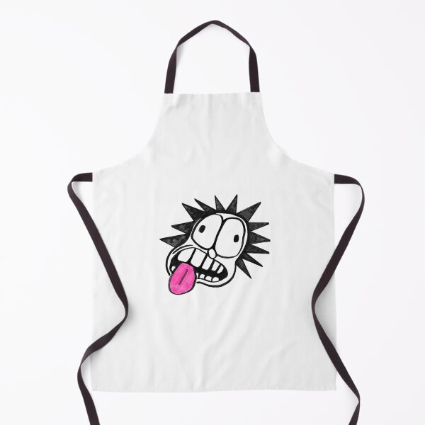 Item preview, Crazy tongue sticking out punk mowhawk graffiti doodle designed and sold by VANO!.