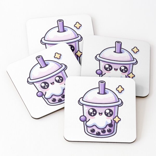 Item preview, Purple Boba Tea — Cute Halloween Witch Potion Art designed and sold by TheGraphicsLord.
