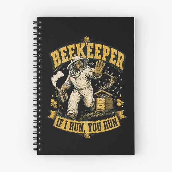 Item preview, Beekeeper If I Run You Run Funny Bee Swarm Humor designed and sold by JerdbordinShop.