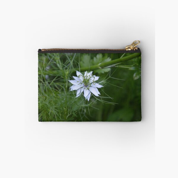 Item preview, Pale Blue Love In A Mist Flower designed and sold by MiraNadaPrints.