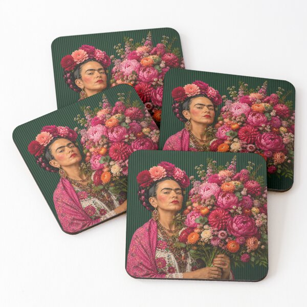 Item preview, Peonias Frida Kahlo designed and sold by Muycote.
