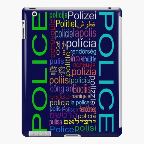 Police iPad Snap Case
