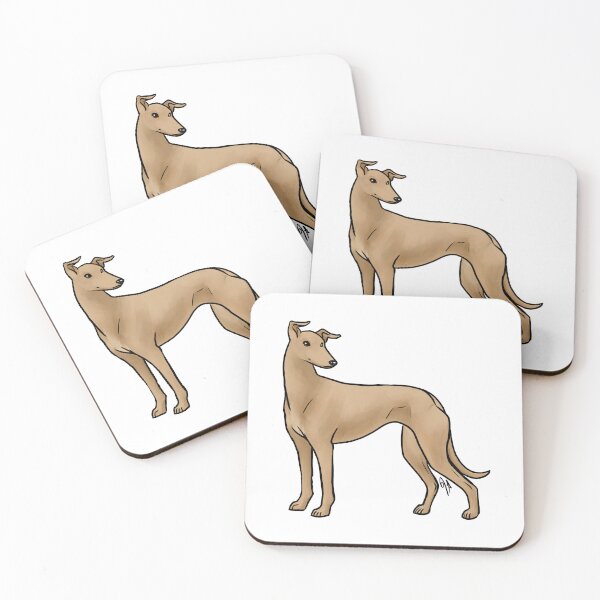 Item preview, Dog - Galgo Español - Fawn designed and sold by Jennifer Stolzer.