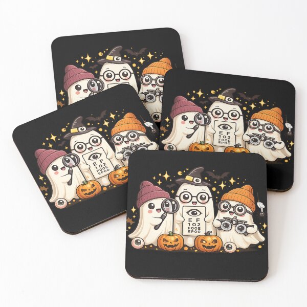 Item preview, Optometrist Halloween Gift Ghost Eye Exam designed and sold by Corvoria.