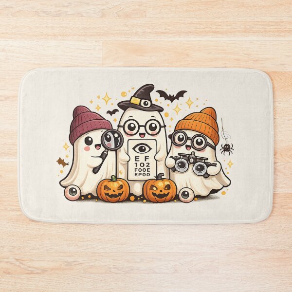 Item preview, Optometrist Halloween Gift Ghost Eye Exam designed and sold by Corvoria.