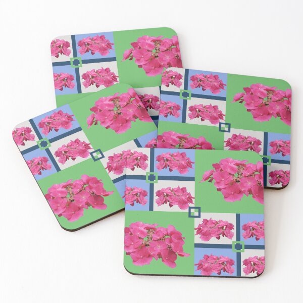 Item preview, Minimalist Vibrant Hydrangea Blossom Photo Collage designed and sold by JurateArt-DK.