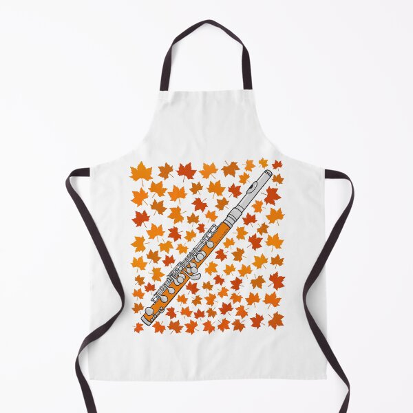 Item preview, Fall Piccolo With Leaves, Flutist Musician Autumn designed and sold by doodlerob.