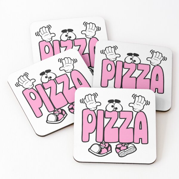 Item preview, Pizza - FOOD typography Character Bold funny designed and sold by NFTWords.
