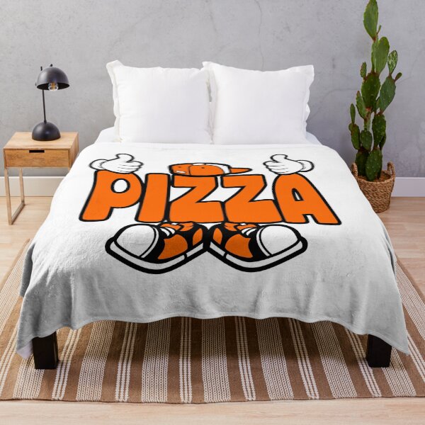 Item preview, Pizza - FOOD street lettering cartoon Character designed and sold by NFTWords.